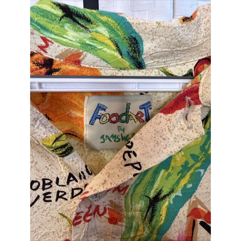 Foodart by Jams World "Chili World Wearable Art Y2K Collectible Shirt XXL - Picture 3 of 5